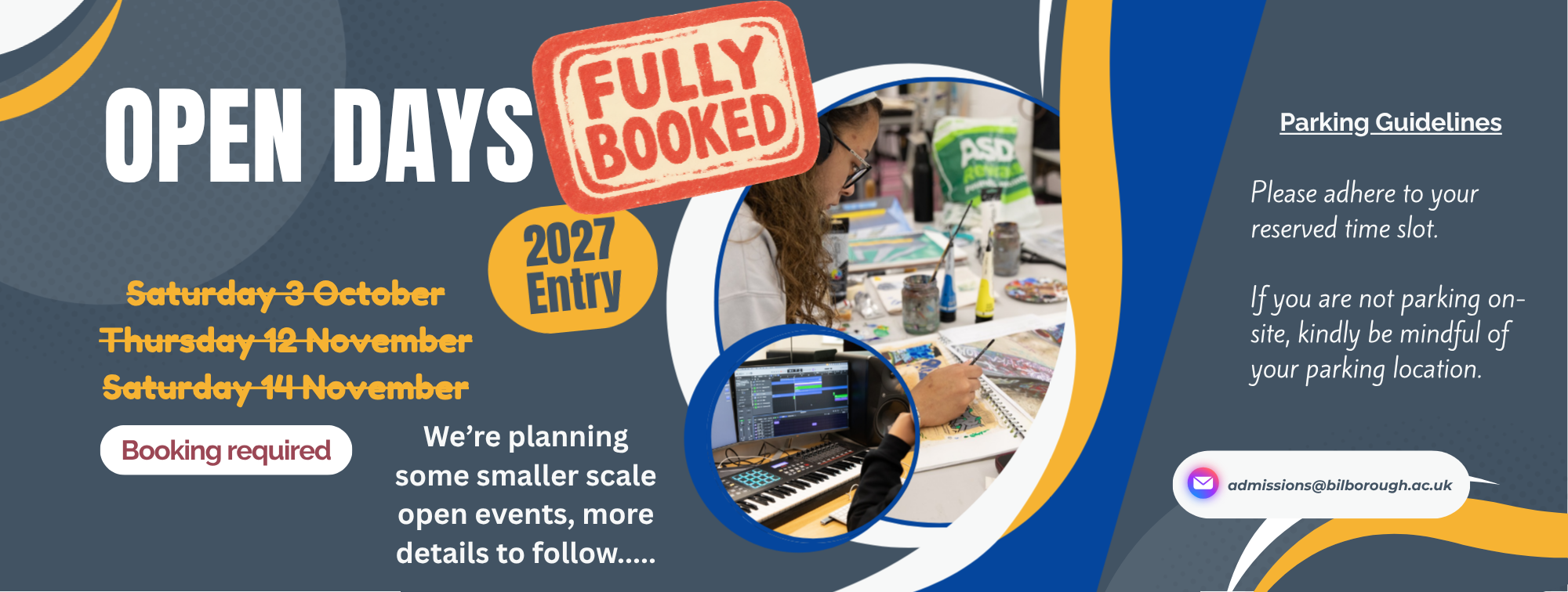 Open Days 2027